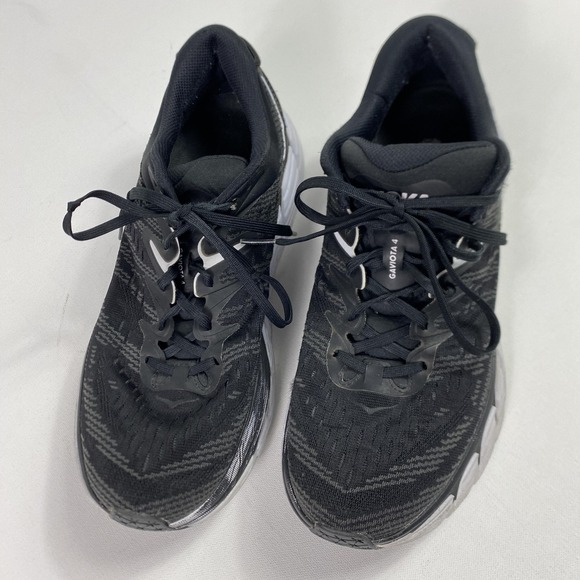 Hoka One One Gaviota 4 Shoes Mens Size 12.5 Black Running Sneakers 1123198 BDWHT main image 4